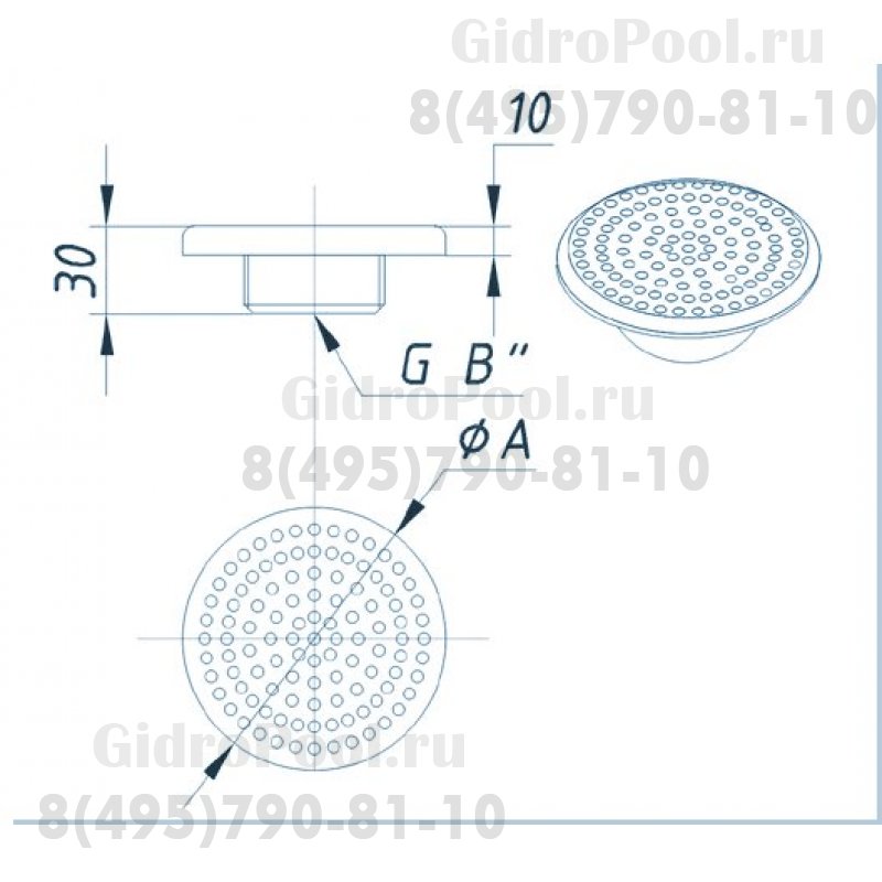 ВОДОЗАБОР ЭКОНОМ (D=140мм)