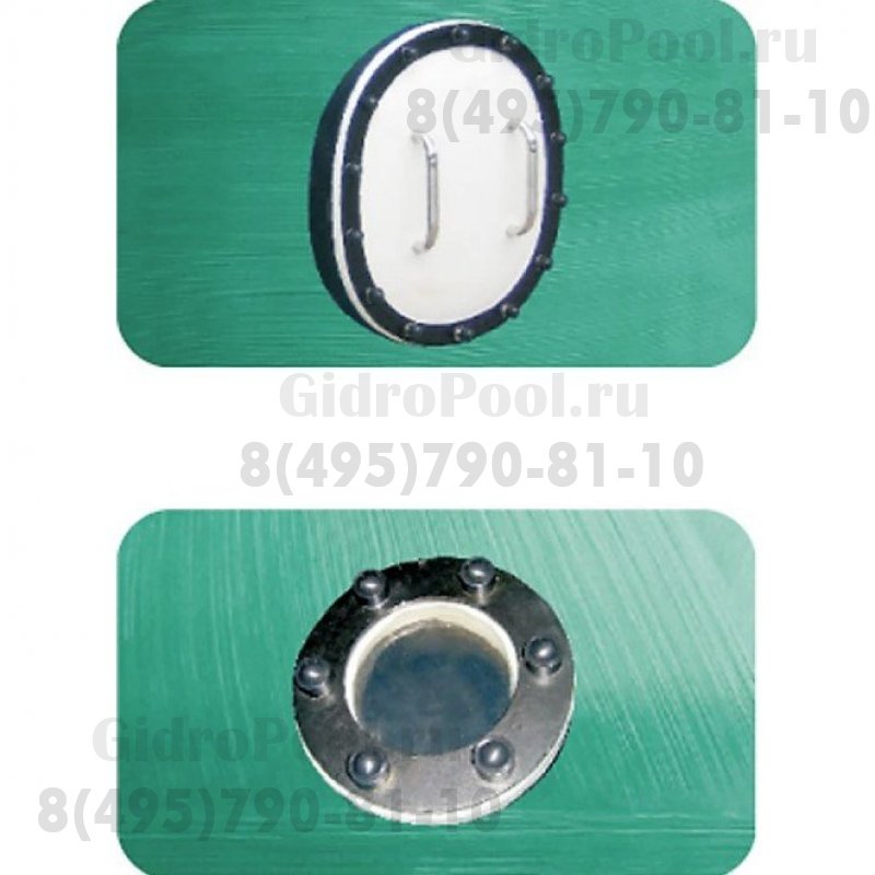 Фильтр K1800.OZ.тд1.2, шпул.навивки, озоноустойчивый, d.1.8м, 125м³/ч, выс1.2м, фланец 6