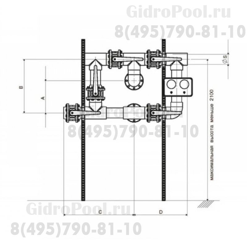 Вентильная группа подкл. 8