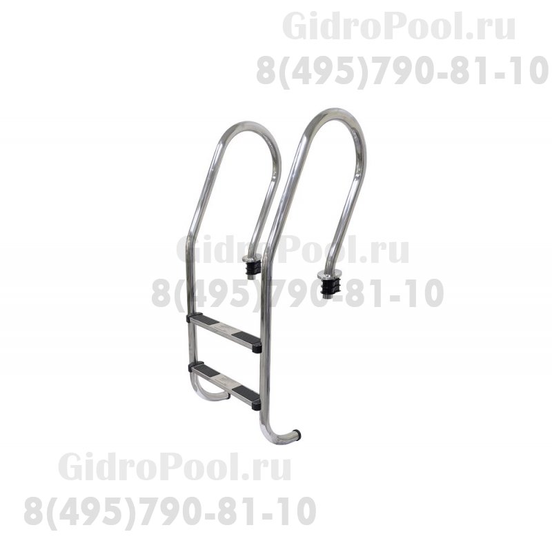 Лестница 2 ступени (у.б.) SF AISI-304 MARKOPOOL (MIXTA)