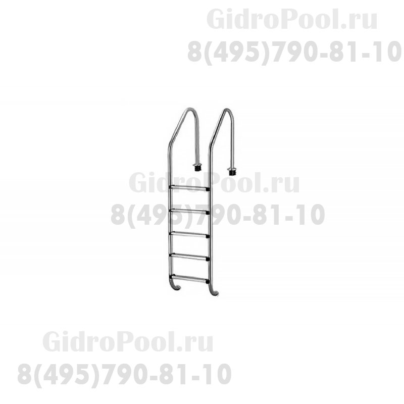 Лестница 5 ступеней (ш.б.) Mayer Schwimmbad STANDART SL-515 AISI-304