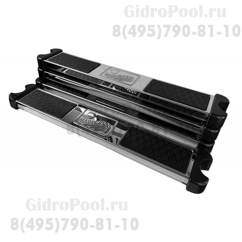 Лестница 5 ступени (у.б.) SU AISI-304 MARKOPOOL (MURO)