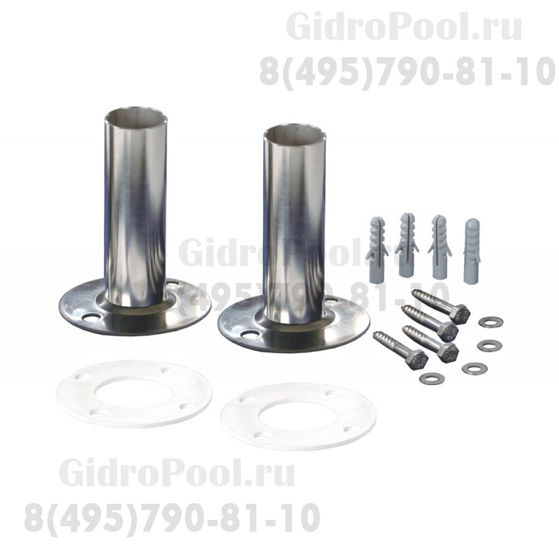 Адаптер из нерж. ст. для установки лестниц на борт бассейна Flexinox (87100061) (компл.2шт.)