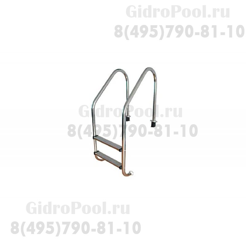 Лестница 2 ступени (ш.б.) Mayer Schwimmbad STANDART SL-215 AISI-316