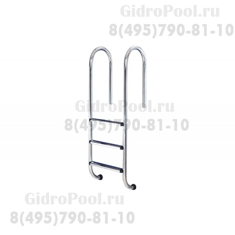 Лестница 3 ступени (у.б.) Flexinox WALL AISI-316 (87131132)