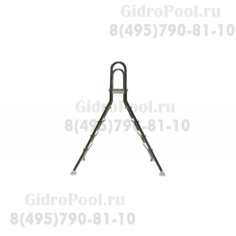 Лестница двухсторонняя из нерж.стали AISI-304 MARKOPOOL SP 4+4