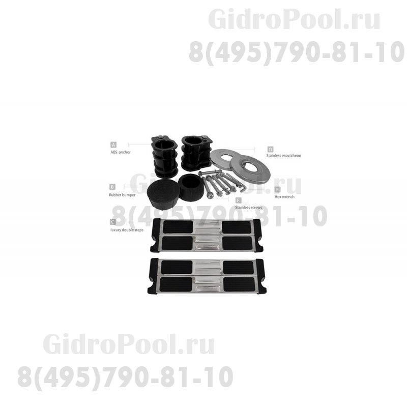 Лестница 5 ступеней EASY ACCESS Mayer Schwimmbad AISI 304 MS-515