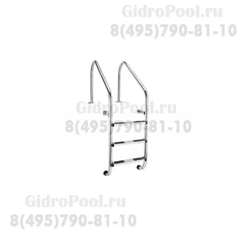 Лестница 5 ступеней (ш.б.) Mayer Schwimmbad OVERFLOW AISI 304 OF-515