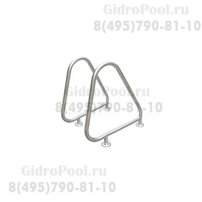 Поручни из нерж.стали (компл.2 шт.) Emaux ARA-F (88074005)