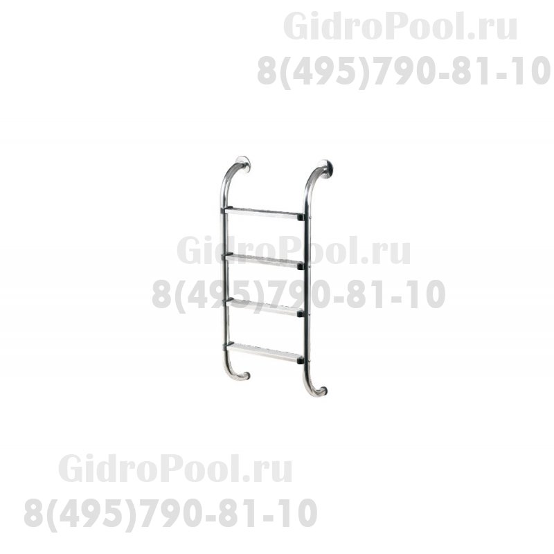 Лестница без поручней 2 ступени AISI-316 MARKOPOOL BHL