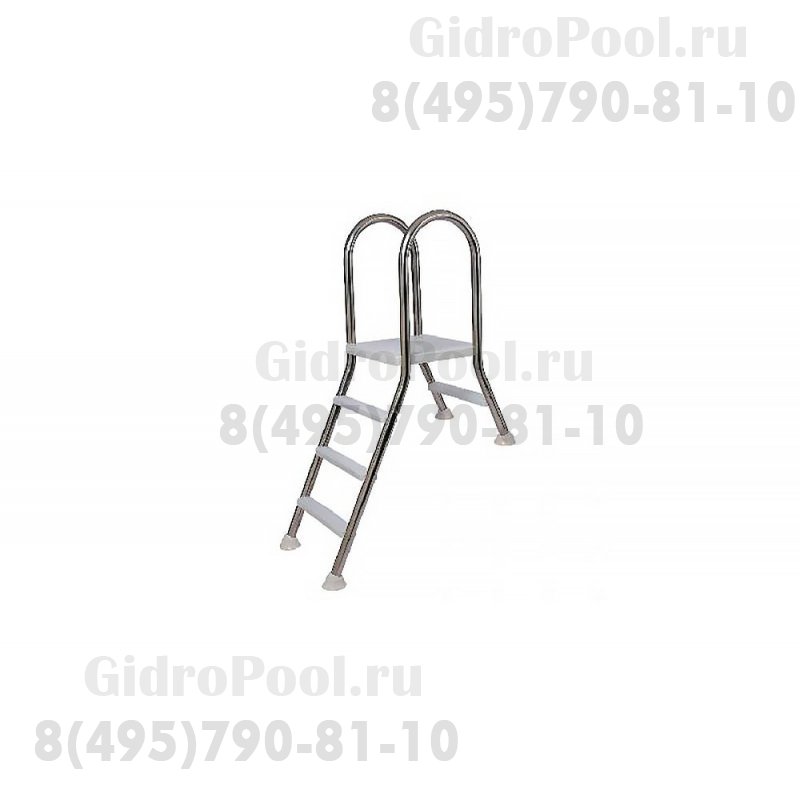 Лестница двухсторонняя 4+1 ст. Mayer Schwimmbad AISI-304 05524