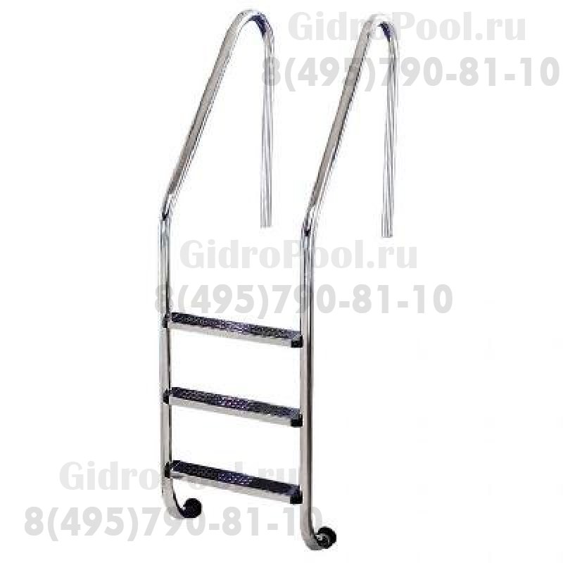 Лестница 3 ступени (ш.б.) Flexinox STANDARD AISI-316 (87111936)