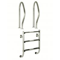 Лестница 3 ступени Kripsol TWO-PART/DOS PIEZAS (DPI 3.C) c поручнями