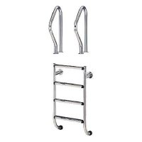 Лестница с поручнями 4 ступени Flexinox ESC PT (87150488)