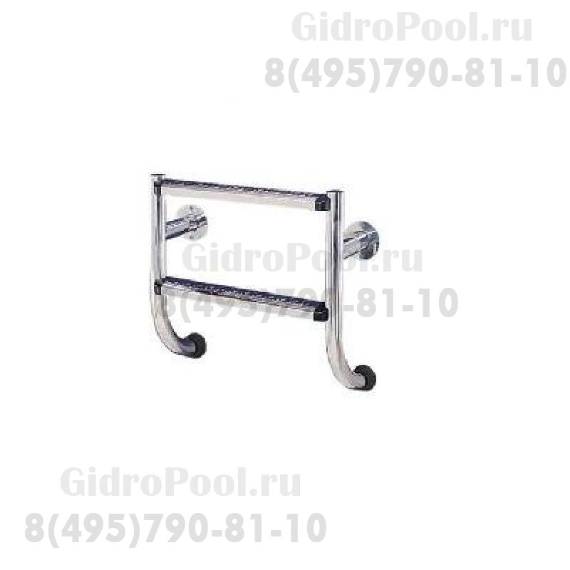 Лестница 2 ступени Kripsol TWO-PART/DOS PIEZAS (DPI 2.C) без поручней (с закладными в сборе)