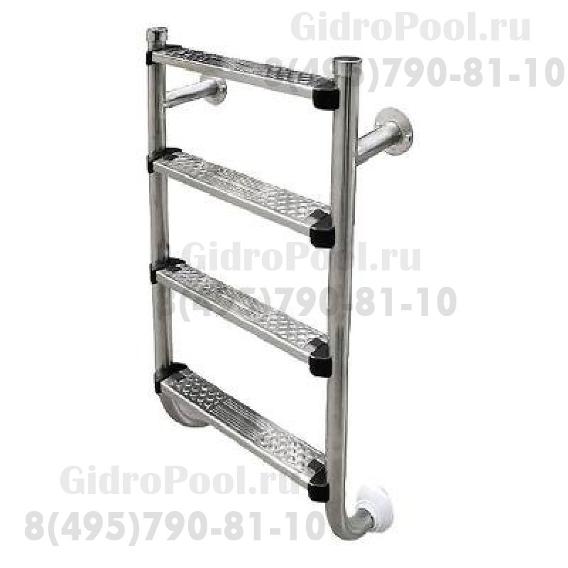 Лестница без поручней 4 ступени Flexinox ESC PT (87150348) (с закладными в сборе)