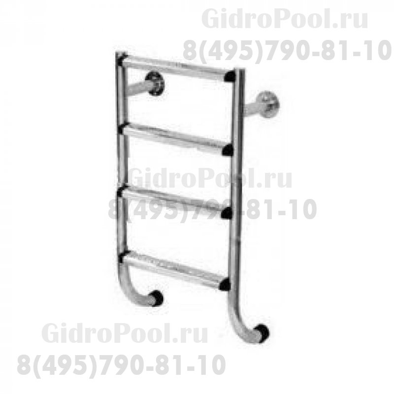 Лестница 4 ступени Kripsol TWO-PART/DOS PIEZAS (DPI 4.C) без поручней (с закладными в сборе)