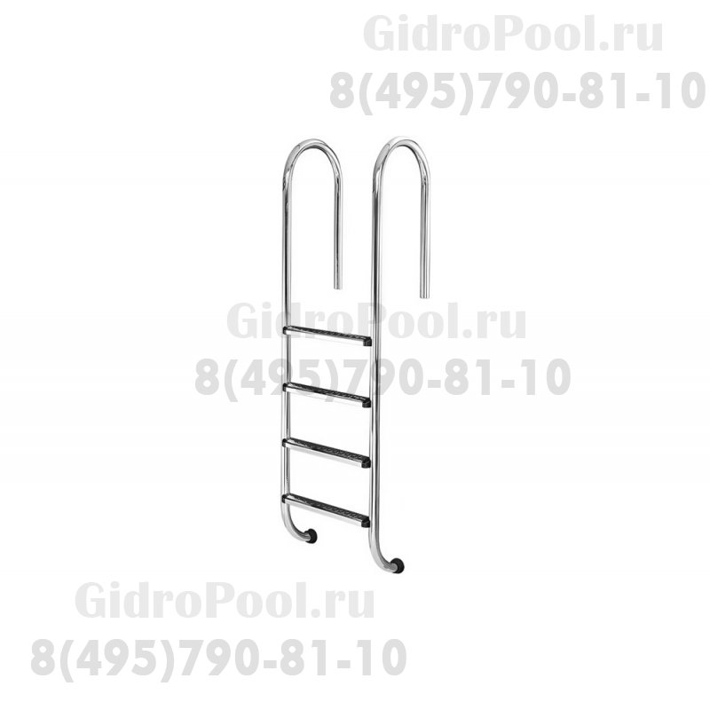 Лестница 4 ступени (у.б.) Flexinox WALL (871129049//87132049)