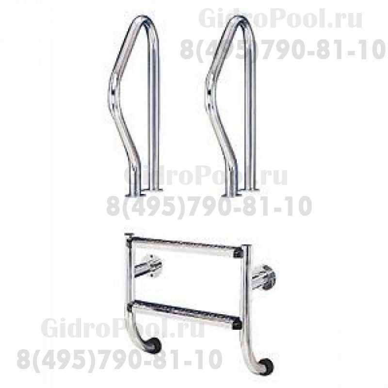 Лестница с поручнями 2 ступени Flexinox ESC PT (87150462)