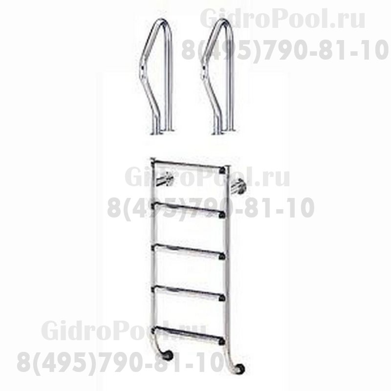 Лестница с поручнями 5 ступеней Flexinox ESC PT (87150496)