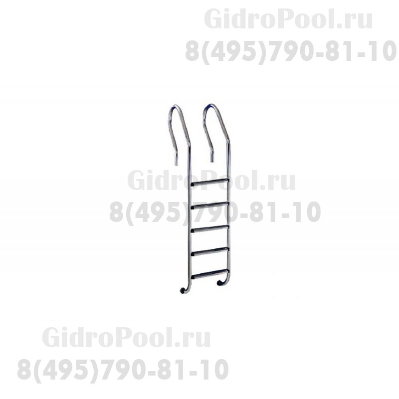 Лестница 5 ступеней (у.б.) Flexinox PARALLEL AISI-316 (87121893N)