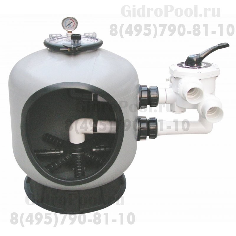 Фильтр д.650мм (бок. подсоед. 50мм) Emaux S650 (Opus) (с 6-ти поз. вентилем 1 1/2'') 88010705