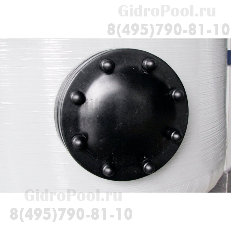 Фильтр д.900мм (бок. подсоед. 63мм) Emaux SDB900-1.0 (с 6-ти поз. вентилем 2'') 88013839