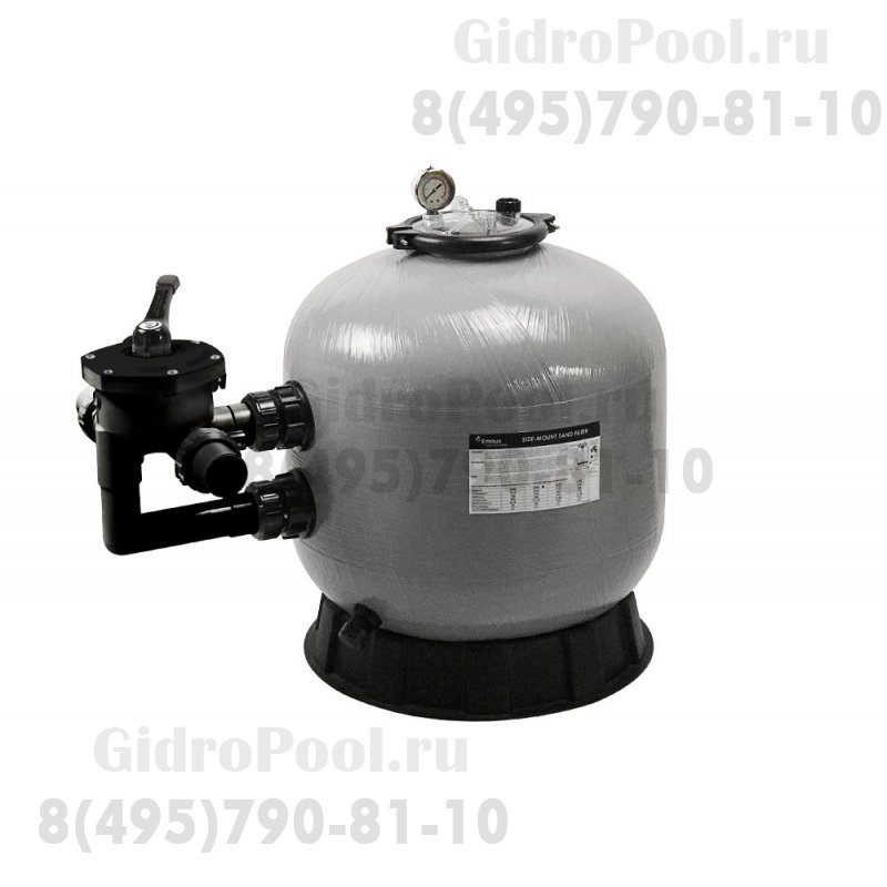 Фильтр д.500мм (бок. подсоед. 50мм) Emaux S500 (Opus) (с 6-ти поз. вентилем 1 1/2'') 88010704