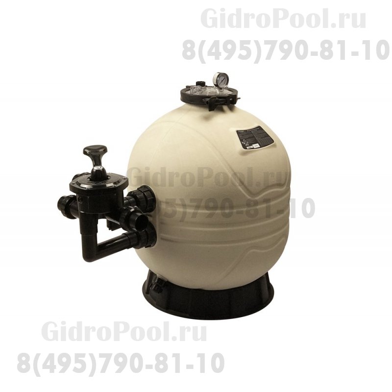 Фильтр д.600мм (бок.подсоед.) Emaux MFS24 (с 6-ти поз.вентилем 1 1/2