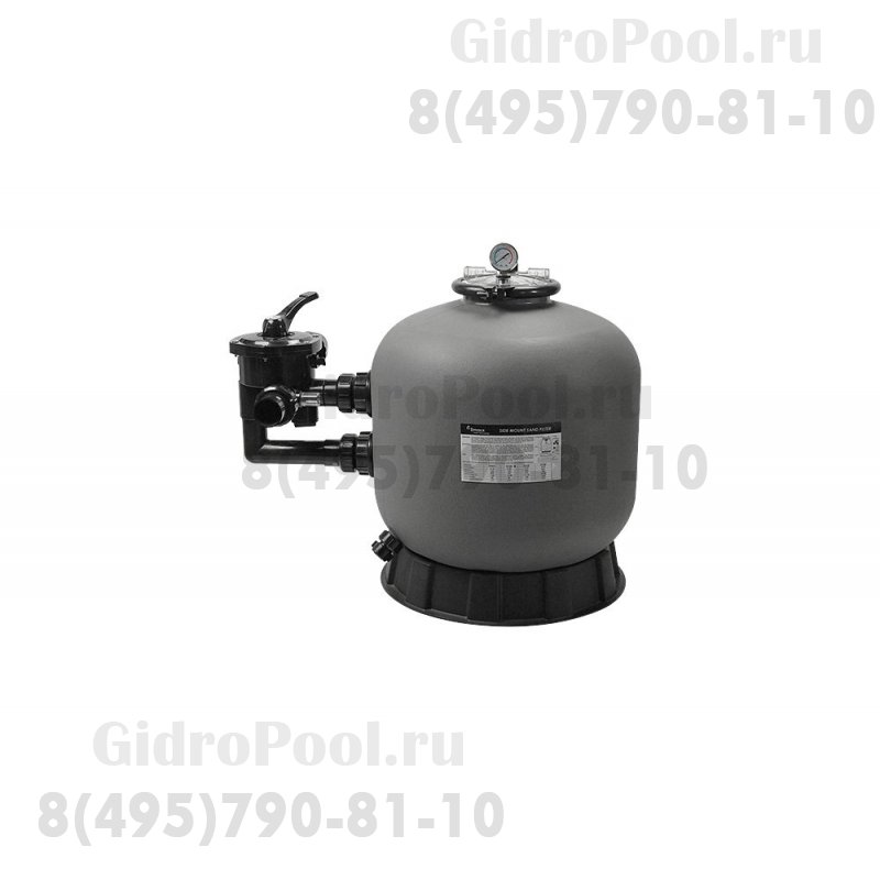 Фильтр д.500мм (бок. подсоед. 50мм) (с 6-ти поз. вентилем 1 1/2'') Emaux SP500 88011704