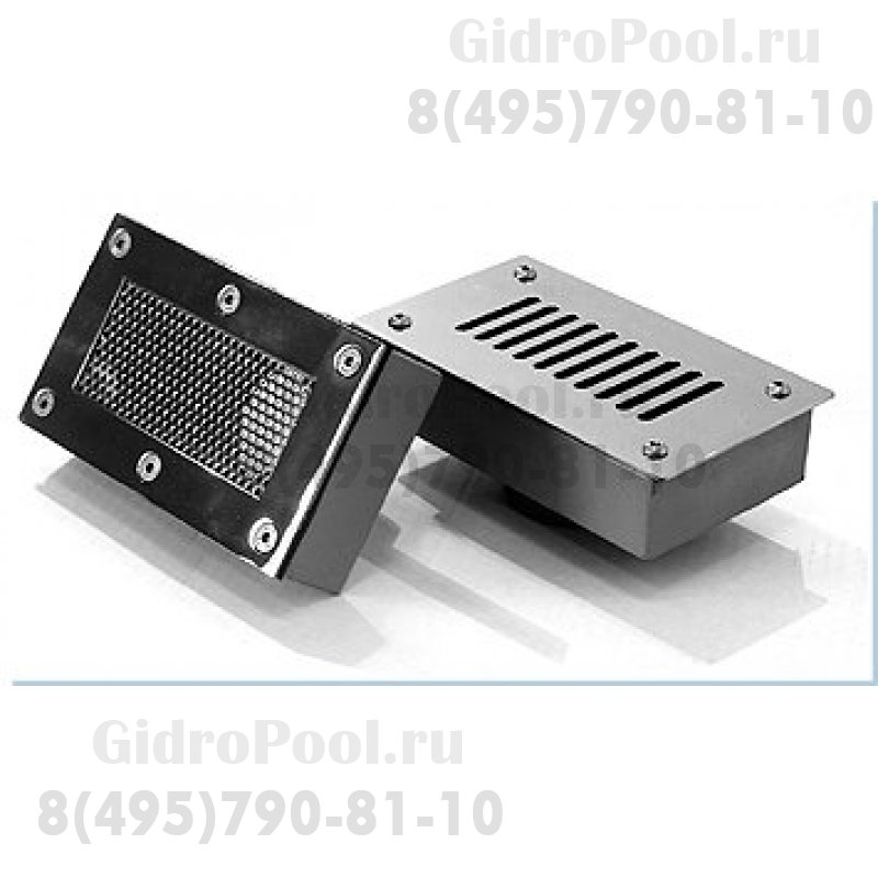 Дренаж переливного лотка