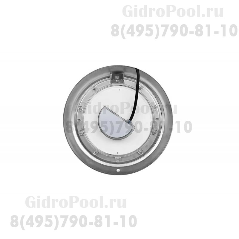 Прожектор накладной из нерж. стали рамка белая (35Вт/12В) LED RGB WAKING HJ-WM-SS298