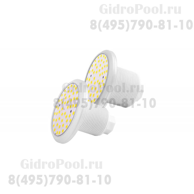 Прожектор встр. рамка белая 1 1/2 (9Вт/12В) LED RGB WAKING HJ-FG-PC94-1,5