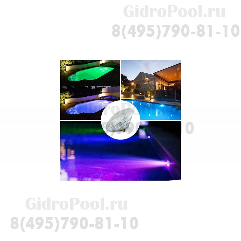 Лампа PAR56 (45Вт/12В) LED RGB с пультом Tadpole JKD-P56-TG