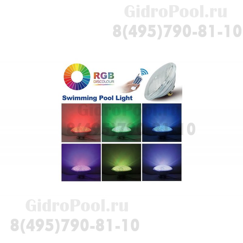 Лампа PAR56 (35Вт/12В) LED RGB с пультом Tadpole JKD-P56-TG