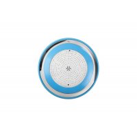 Прожектор накладной из нерж. стали рамка синяя (35Вт/12В) LED RGB WAKING HJ-WM-SS298