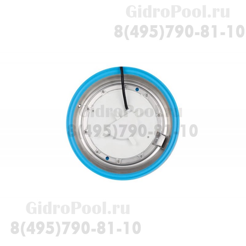 Прожектор накладной из нерж. стали рамка синяя (35Вт/12В) LED RGB WAKING HJ-WM-SS298