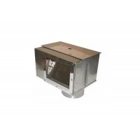 Скиммер из нерж. стали (универсал) A.S-1.D с переливом и камерой автодолива М.S1.2