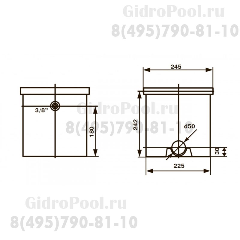 Регулятор уровня воды Kripsol RGP.С