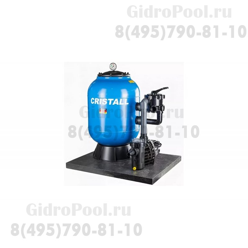 Фильтр ( 600мм, 13м3/ч) (бок. подсоед.) Behncke Cristall D600-2016 (39360024-16)