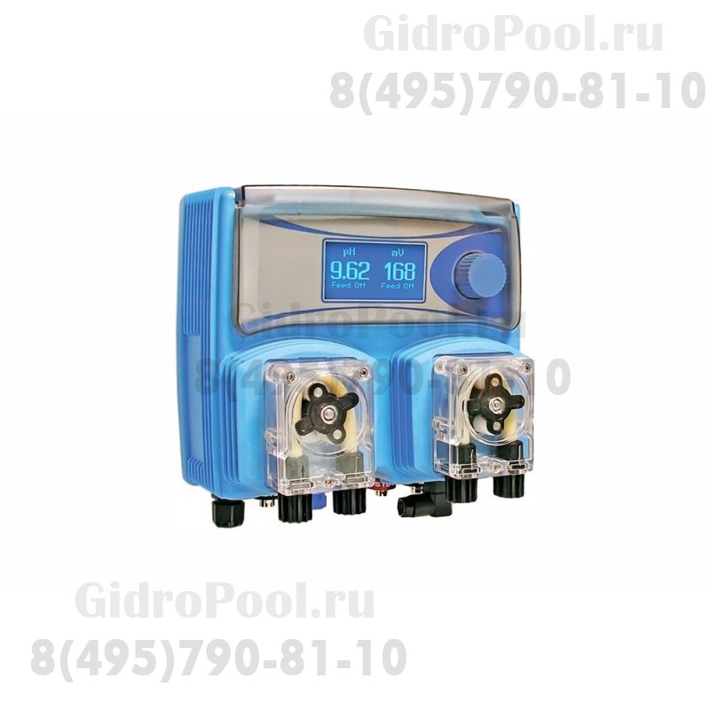 Автоматическая станция обработки воды Cl,pH Micromaster WDR01002F с перистальтич. насосами (в сборе)