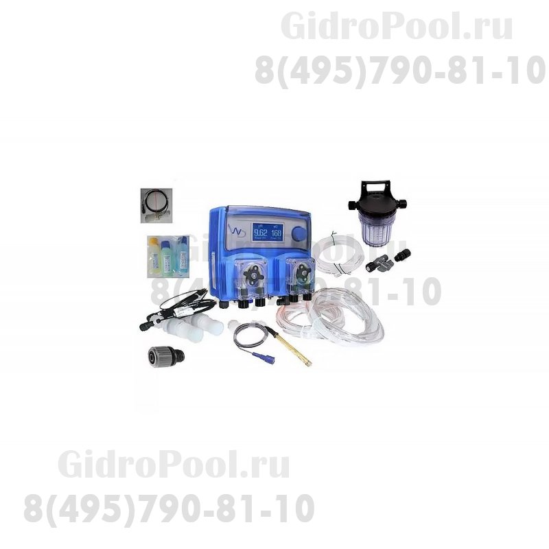 Автоматическая станция обработки воды Cl,pH Micromaster WDR01002F с перистальтич. насосами (в сборе)