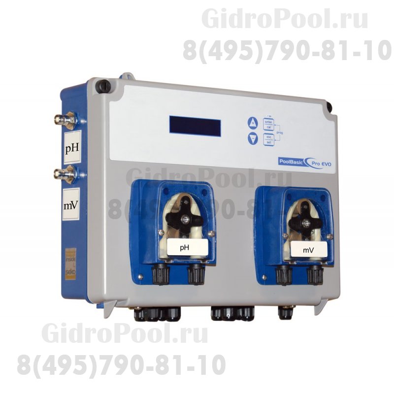 Автоматическая станция обработки воды pH-Cl (Amp) 1,5 л/ч Pool Basic Pro SEKO (SXCBASPA0006)
