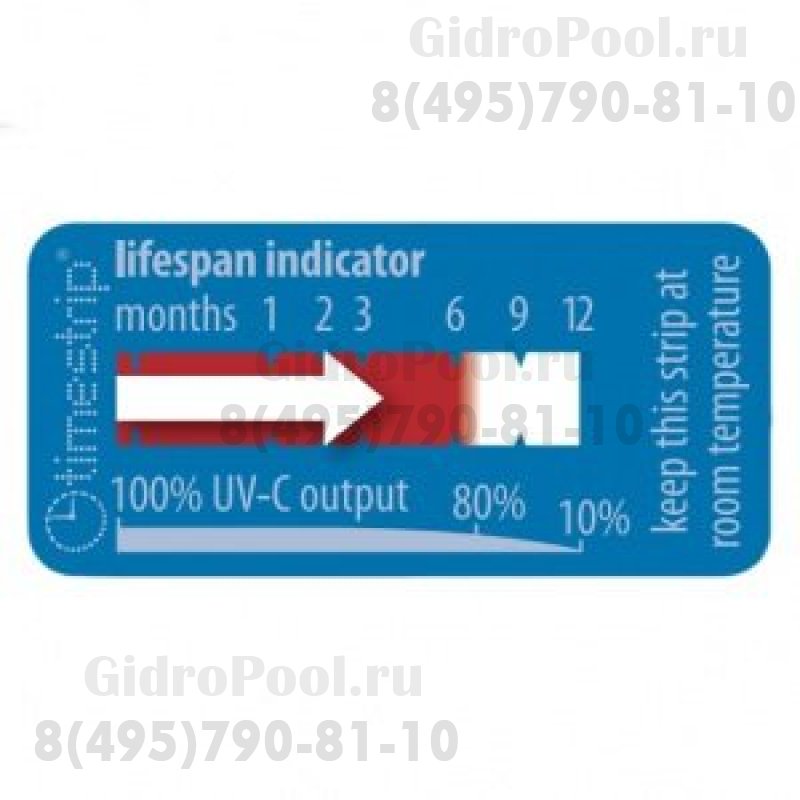 Индикатор срока замены лампы ультрафиолетовой Philips (B299090)
