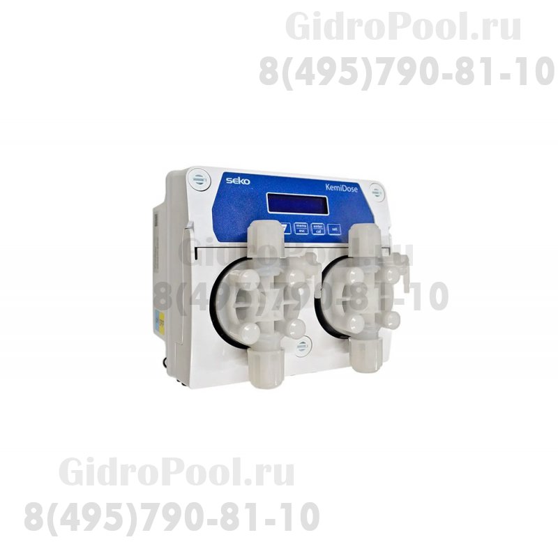 Автоматическая станция (pH-CL-Amp) 5 л/ч,5 бар,PVDF/SC/FPM,KemiDose Double Wi-Fi SEKO KDHC5050AWH00