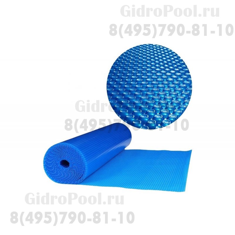 Покрывало плавающее 10х5,5 (овал) голубое 400 мкм Mayer Schwimmbad