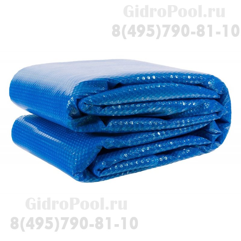 Покрывало плавающее 2,4 (круг) голубое 400 мкм Mayer Schwimmbad