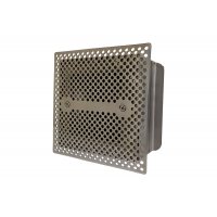 Слив донный из нерж. стали (универсал. квадратный) с нижним подсоединением 2