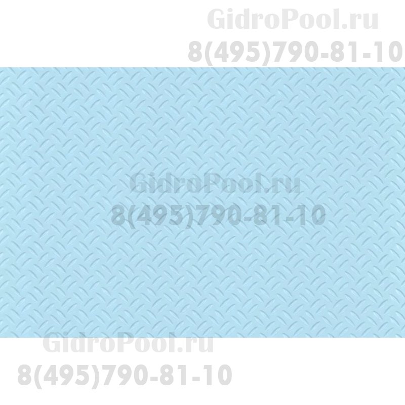 Пленка для отделки бас.голубая ребр. CLASSIC non-slip light blue 687 Elbtal Plastics ш.1,65 2000768