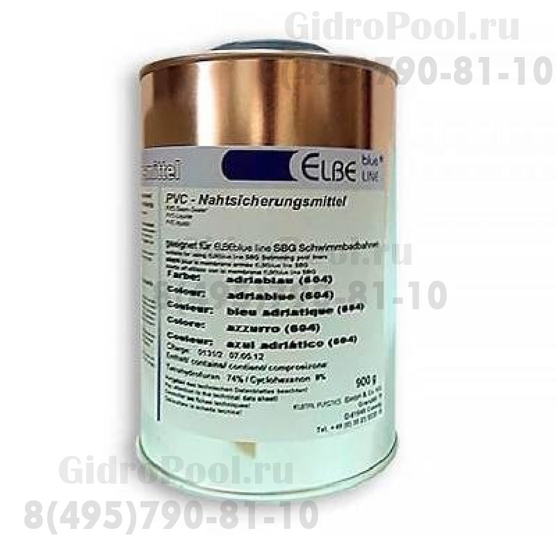 Уплотнитель швов черный (black 809) 1л Elbtal Plastics 2100190